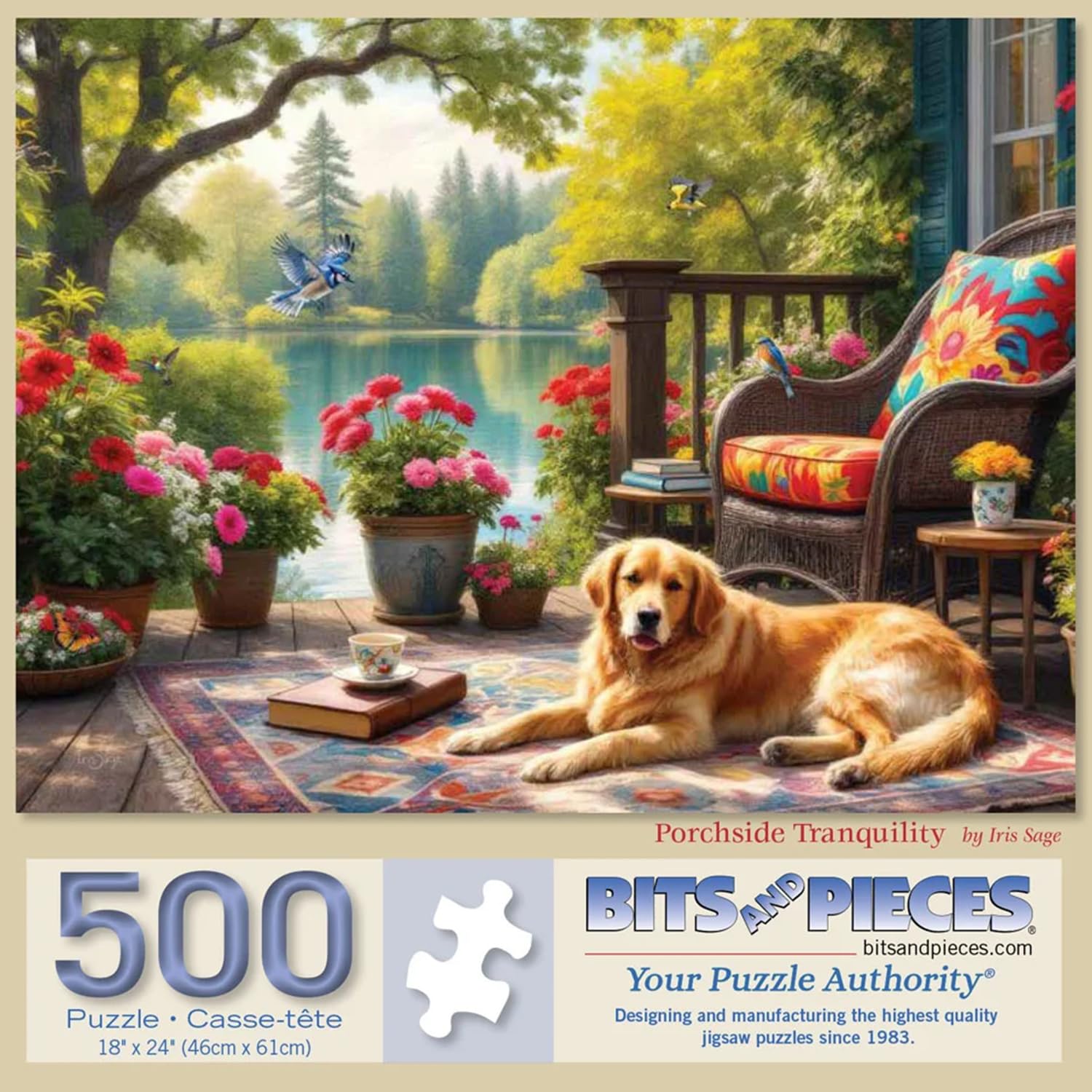 Amazon.com: Bits and Pieces 500 Piece Puzzles for Adults